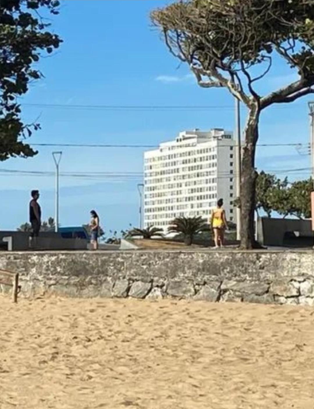 Guarapari Com Elevador, Reformado, Wi-Fi, Tv Com Smart, Vista E Estacionamento公寓 外观 照片